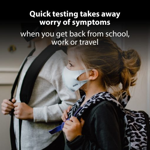 iHealth COVID-19 Antigen Rapid Test, 1 Pack, 2 Tests Total, FDA EUA Authorized OTC at-Home Self Test, Results in 15 Minutes with Non-invasive Nasal Swab, Easy to Use & No Discomfort - Image 4