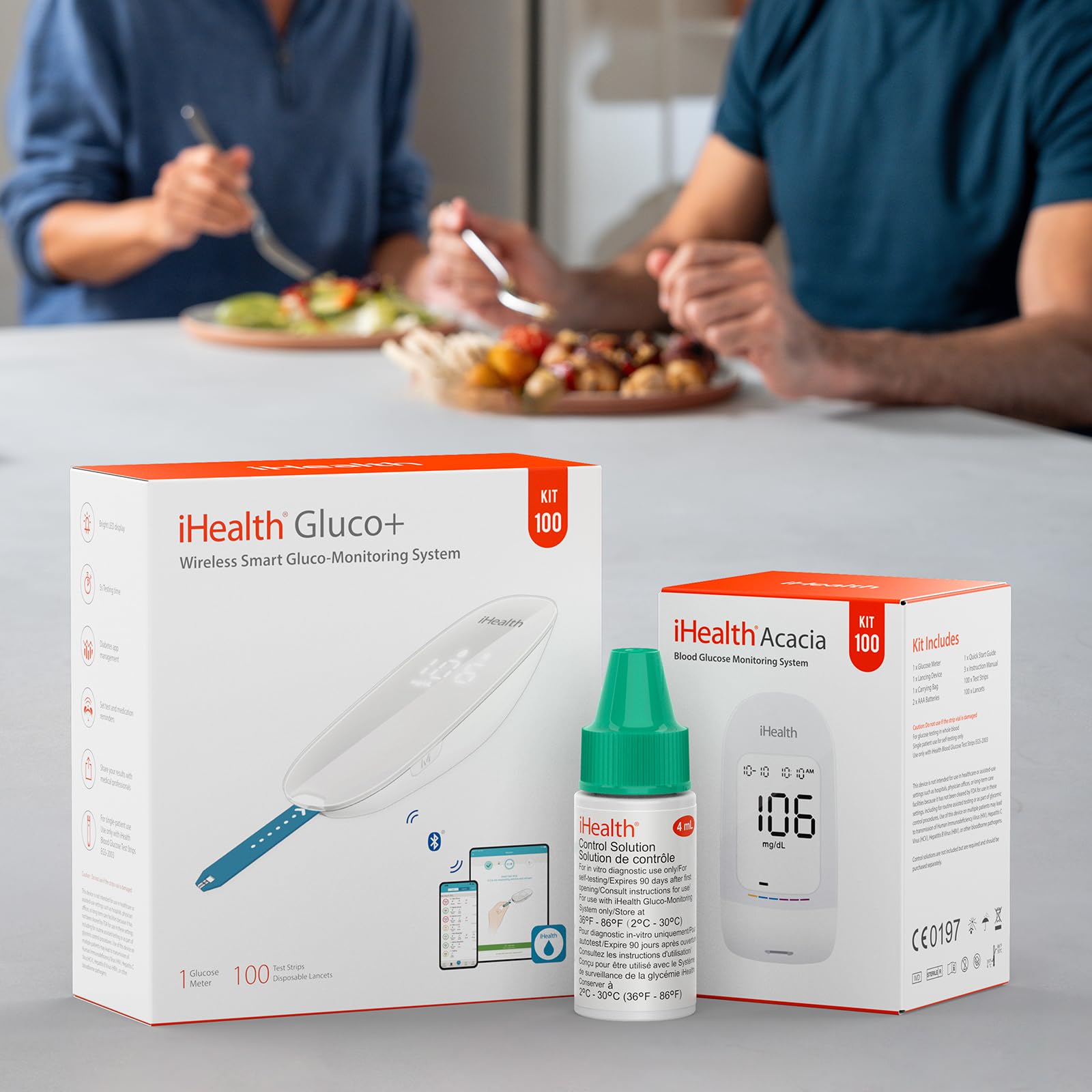 iHealth Control Solution for Blood Glucose Testing – Compatible with BG5S100 Gluco+ & Acacia Glucose Meters, 4mL Vial for Accurate Results - Image 6