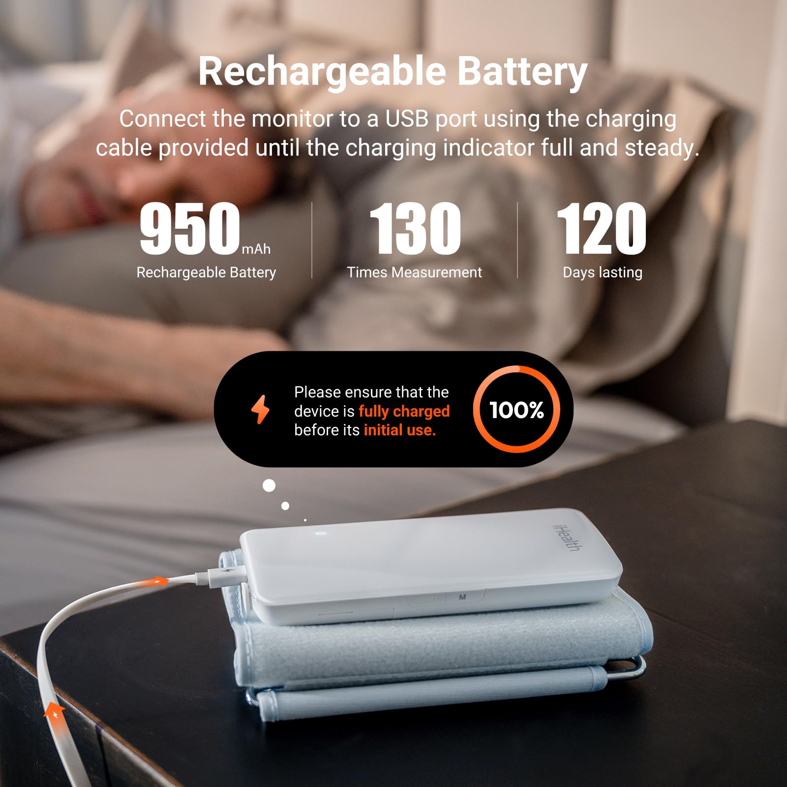 iHealth Neo Wireless Blood Pressure Monitor, Upper Arm Cuff, Bluetooth Blood Pressure Machine, Ultra-Thin & Portable, App-Enabled for iOS & Android - Image 5