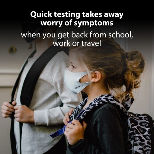 iHealth COVID-19 Antigen Rapid Test, 1 Pack, 5 Tests Total, FDA EUA Authorized OTC at-Home Self Test, Results in 15 Minutes with Non-invasive Nasal Swab, Easy to Use & No Discomfort - Image 4